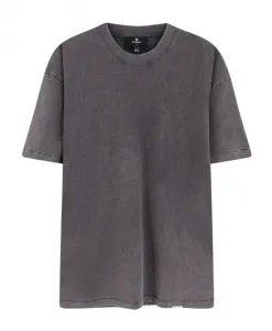 Футболка большого размера с инициалами Represent, серый