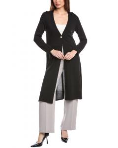 Энн Кляйн Длинный Кардиган Anne Klein, черный