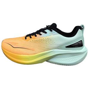 Erke Кроссовки мужские с низким верхом, противоскользящие, износостойкие, оранжево-зеленые