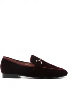 Вельветовые лоферы Bibi Lou, красный