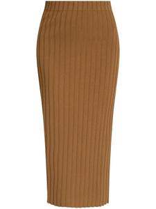 Юбка миди Fiemme By Malene Birger, коричневый