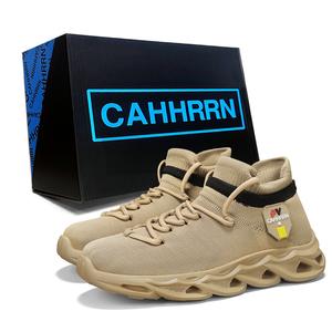 Дышащие повседневные туфли средней высоты для мужчин CAHHRRN, Khaki