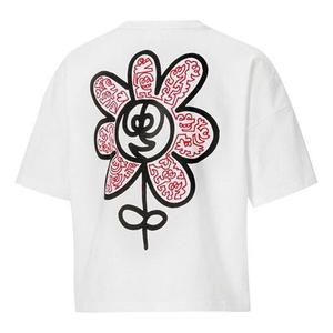 Футболка (WMNS) PUMA x Mr Doodle Round-neck White, белый