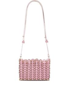 Сумка через плечо с эффектом кольчуги Rabanne, розовый