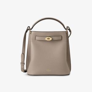 Сумка-ведро кожаная Mulberry Islington, коричневый