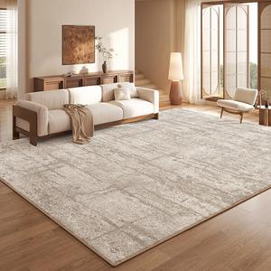 Budis Ковер 180х250 см для гостиной/спальни, французский светлый люкс, утолщенный, влагозащитный, противоскользящий
