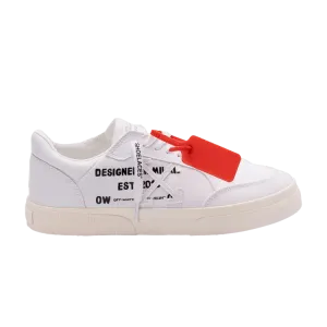 Кроссовки Off-White New Low Vulcanized Animation 'White Blue', белый