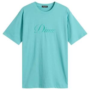 Футболка с курсивным шрифтом Dime, Vintage Teal