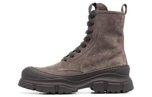 Ботинки на массивной подошве со шнуровкой Brunello Cucinelli, Светлый умбр