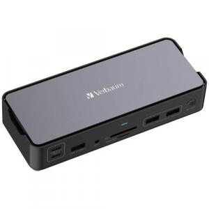 Док-станция Verbatim 15-in-1 USB-C Pro Docking Station 32171