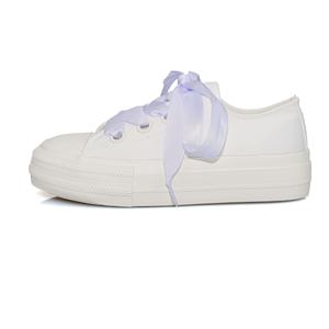 Дышащие легкие низкие кеды из холста женские Ecru B10CROWN