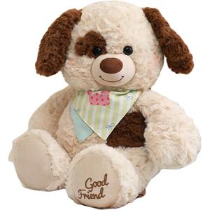 Милый плюшевый мишка Good Night, высота 25см/35см/45см WADORN, Bib Style Puppy
