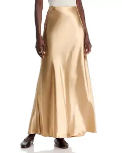 Юбка до пола, скроенная по косой Lafayette 148 New York, бежевый