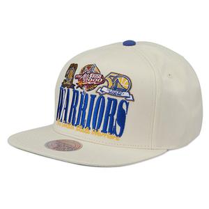 Кепка NBA GOLDEN STATE WARRIORS REFRAME RETRO SNAPBACK CAP Mitchell And Ness, цвет Off Weiß