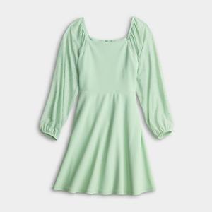 Детское платье с пайетками и прозрачными рукавами Speechless