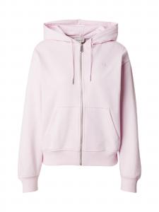 Calvin Klein Jeans Худи на молнии в розовом цвете