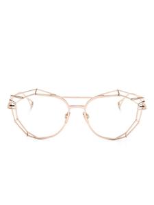 Cazal очки в оправе 'кошачий глаз', розовый