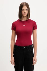 Футболка Guess Jeans, бордовый