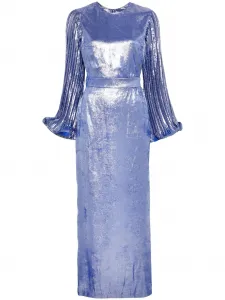 Платье макси Catmint Baruni, синий