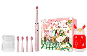 Электрическая зубная щетка AUX, розовый