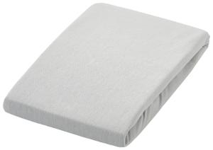 Детская простынь на притяжке Patinio, серый