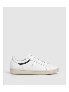 Hackett London Белые кроссовки в стиле Бонда