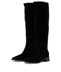 Freda Salvador Rita Ботинки женские черные замшевые с квадратным носком до колена FrÄ“da Salvador