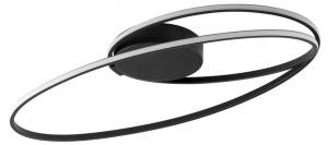 Светодиодный потолочный светильник Nettlife Mak, черный - металл - 32 x 10 x 60 см