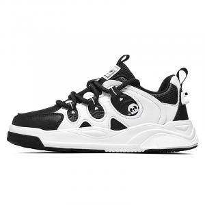 Непромокаемые устойчивые к скольжению противоскользящие дышащие низкие кроссовки для скейтбординга unisex Black-tailed deer, белый