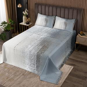 Erosebridal Градиентный комплект постельного белья в серых тонах с абстрактным акварельным принтом, Grunge 18