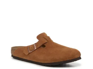 Сабо Birkenstock Boston Soft Footbed — женские, цвет Rust