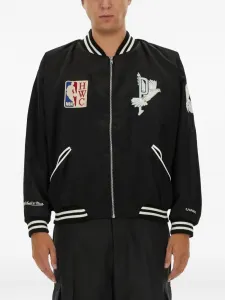 Бомбер из коллаборации с Mitchell & Ness and The NBA Varsity 3PARADIS, черный