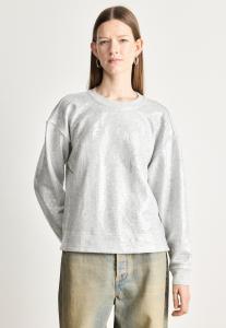 Толстовка DKNY SEQUINS LONG SLEEVE, Sky Grey Heather/Grey