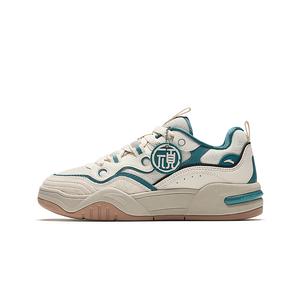 Детские кроссовки для скейтбординга Street Naughty с защитой от ударов и истираний, низкие, для подростков Antakids, белый/зеленый/серый