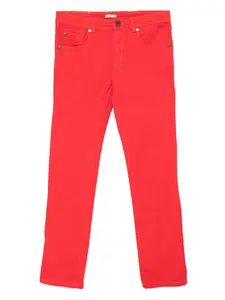 Джинсы с карманами Paul Smith Junior, красный