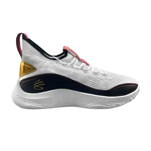 Кроссовки Curry Brand Curry 8 TB 'White Black Gold', белый