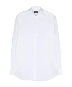 Хлопковая рубашка «Наполи» Finamore, белый