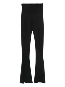 Брюки-клеш с высокой талией Medeea, черный