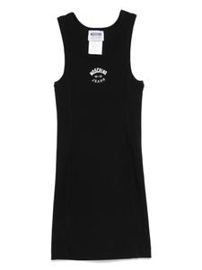 Мини-платье с логотипом MOSCHINO JEANS, черный