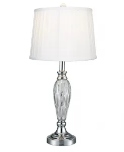 Настольная лампа из свинцового хрусталя Vella Dale Tiffany, clear