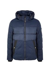 Куртка стеганая со съемным капюшоном Tom Tailor, синий