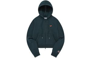 Свитшот женский KIRSH, темно-зеленый