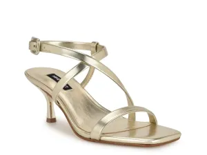 Сандалии Nine West Hanni, золотистый металлик