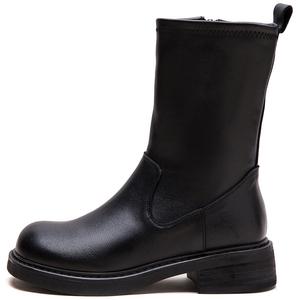 MATA Черные женские ботильоны, цвет Black