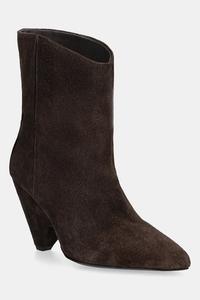 Замшевые угги Answear.Lab, коричневый