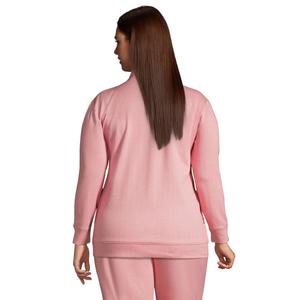 Спортивный вязаный пуловер Lands' End с длинными рукавами больших размеров Lands' End