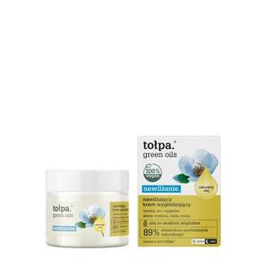 Увлажняющий крем с зелеными маслами, увлажняющий и разглаживающий крем, 50 мл Tołpa