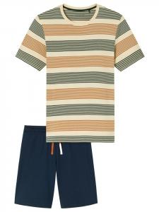 Schiesser Повседневная ночная пижама в цвете виски