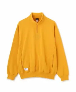 Толстовка с застежкой-молнией до середины груди