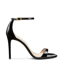 Сандалии Nudist II 100 Stuart Weitzman, черный